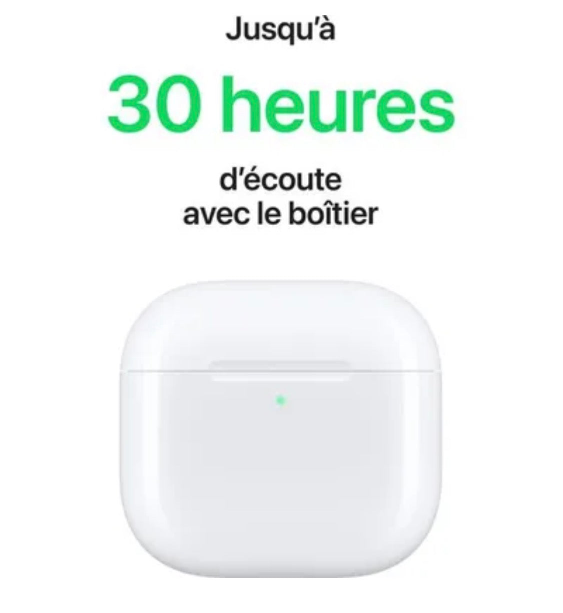 APPLE AirPods 4 avec réduction active du bruit