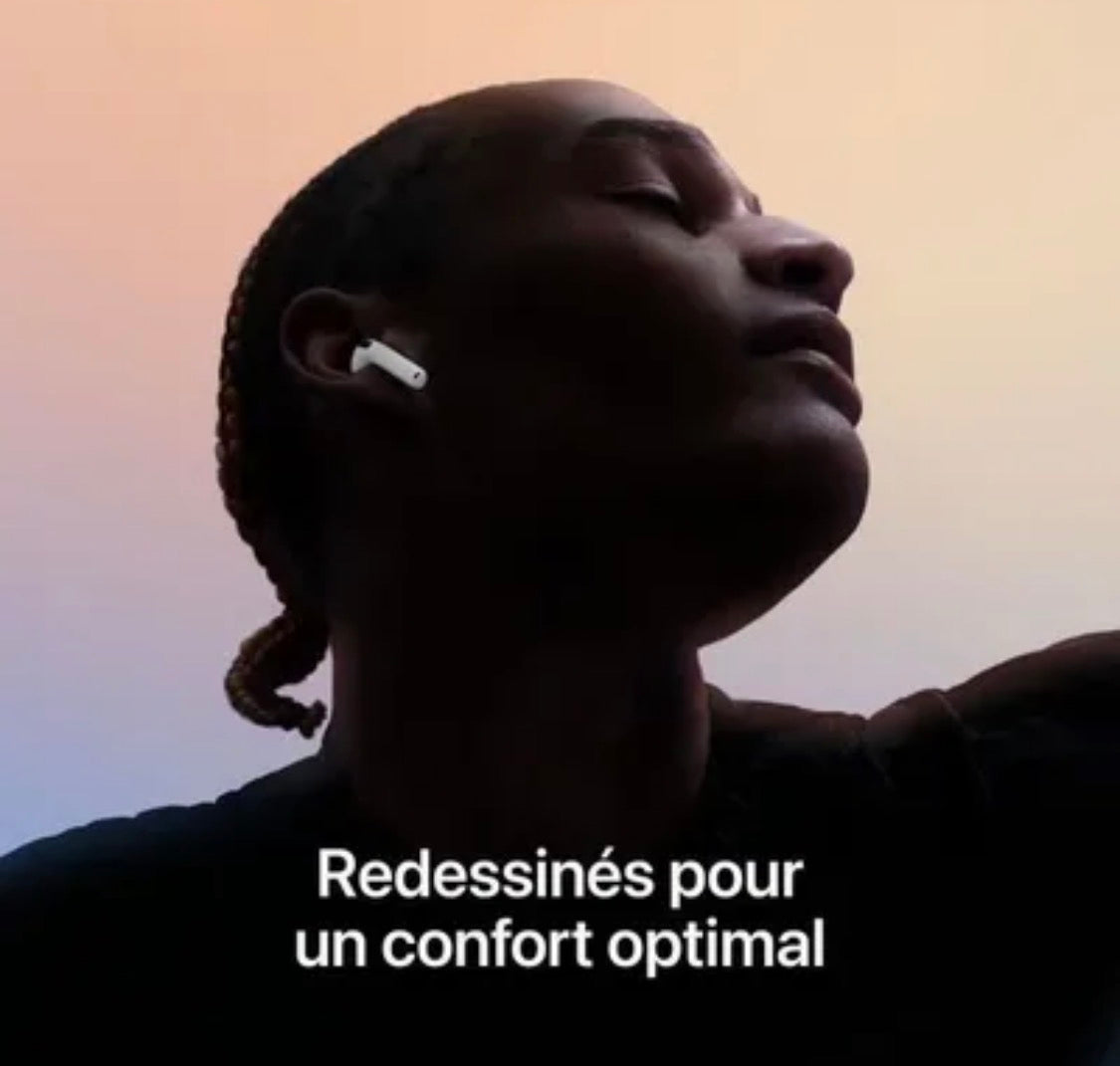 APPLE AirPods 4 avec réduction active du bruit