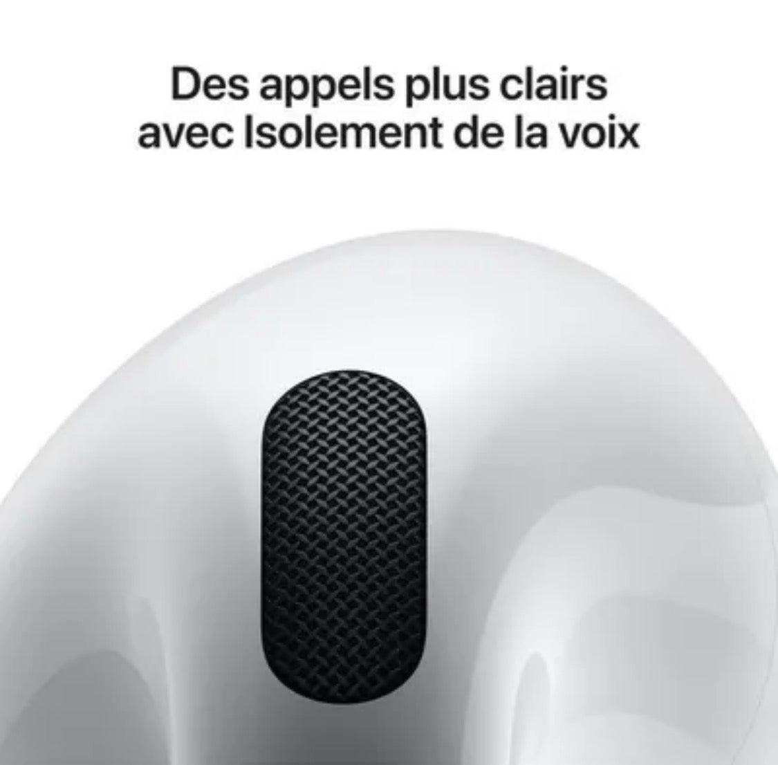 APPLE AirPods 4 avec réduction active du bruit